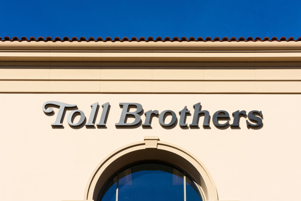Toll Brother stock TOL