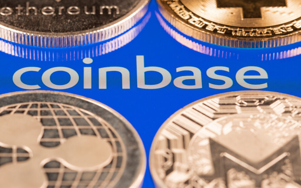 coinbase and cryptos Coinbase stock COIN