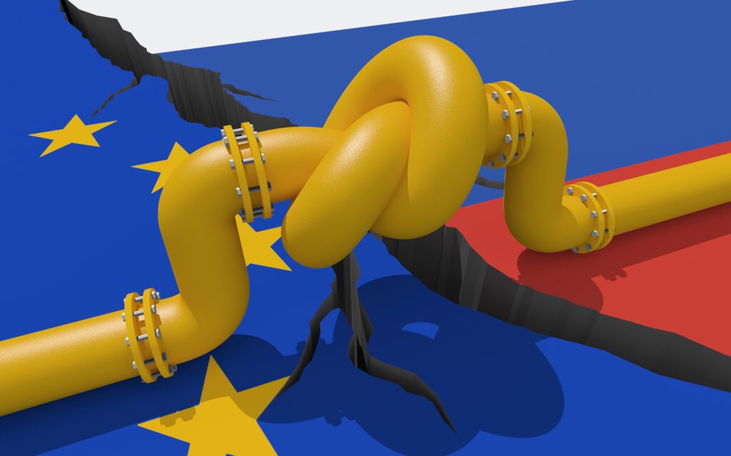 Europe Russia gas oil pipeline knot