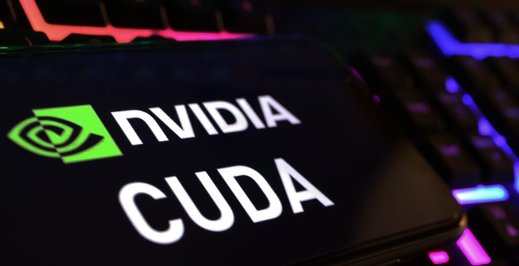 Nvidia and CUDA logo